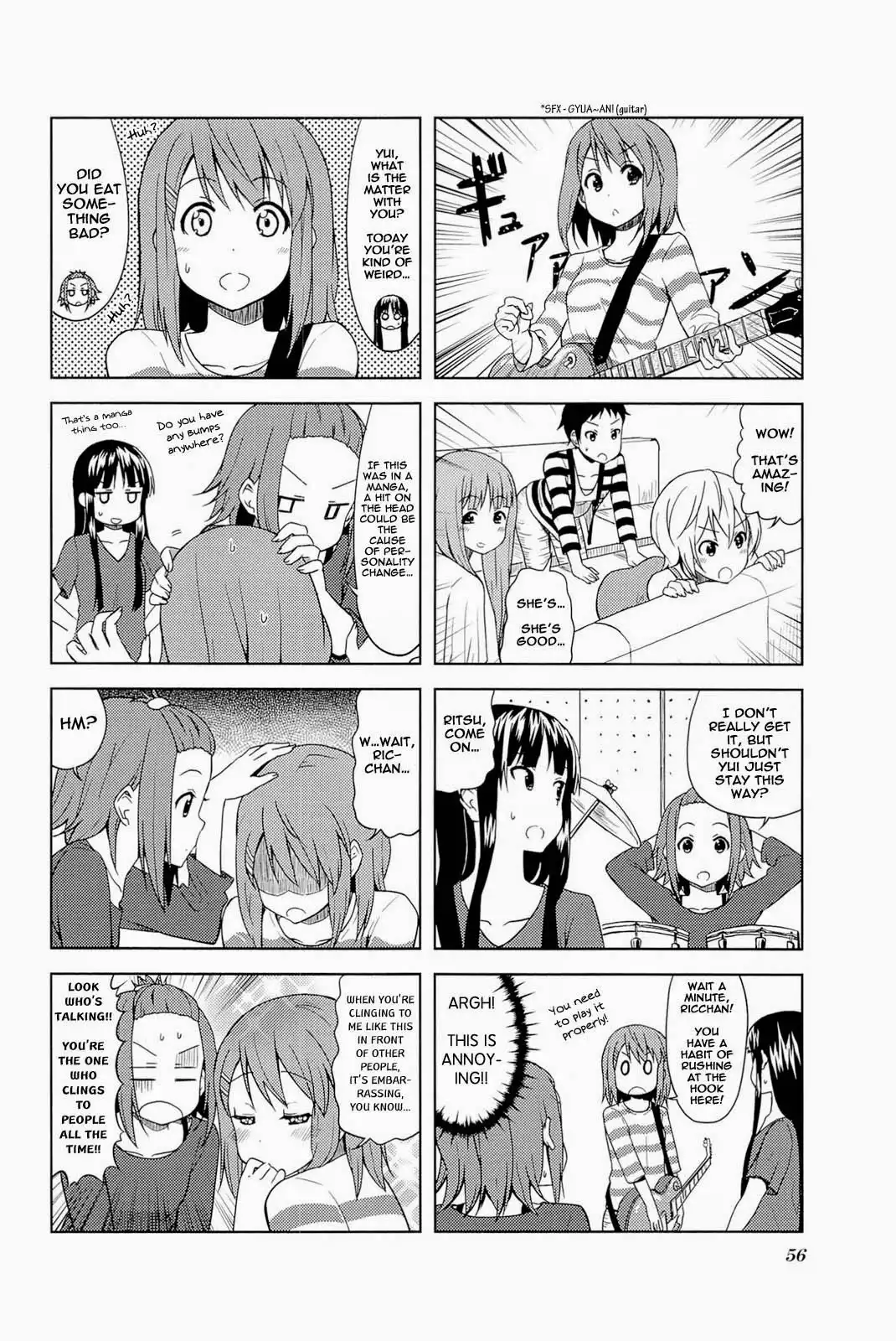 K-ON! - College Chapter 6 4